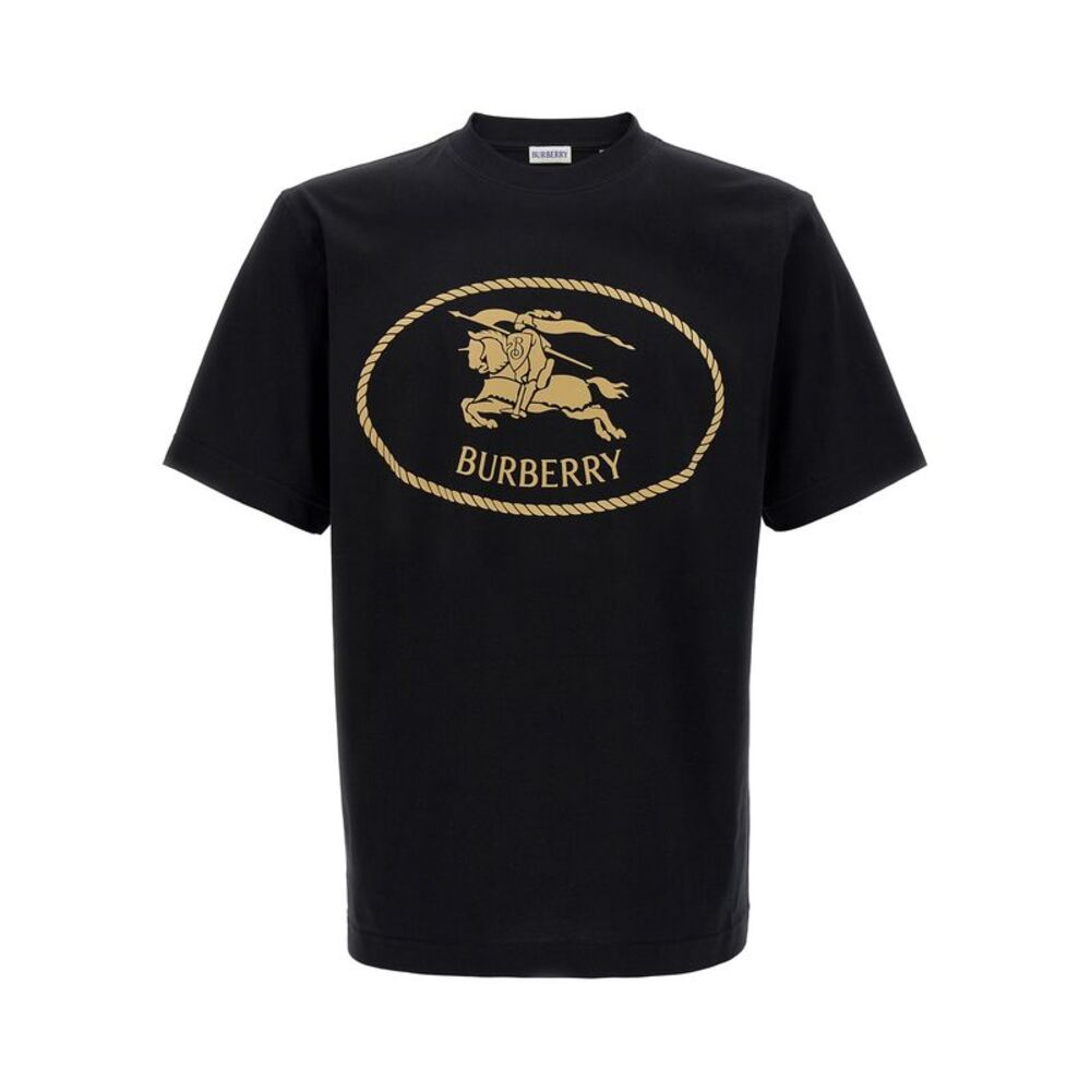 Burberry Black Cotton Men's T-Shirt
